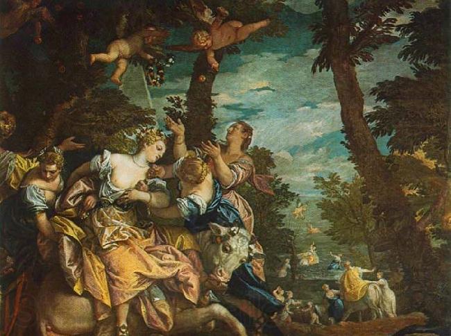 Paolo Veronese The Rape of Europe Spain oil painting art
